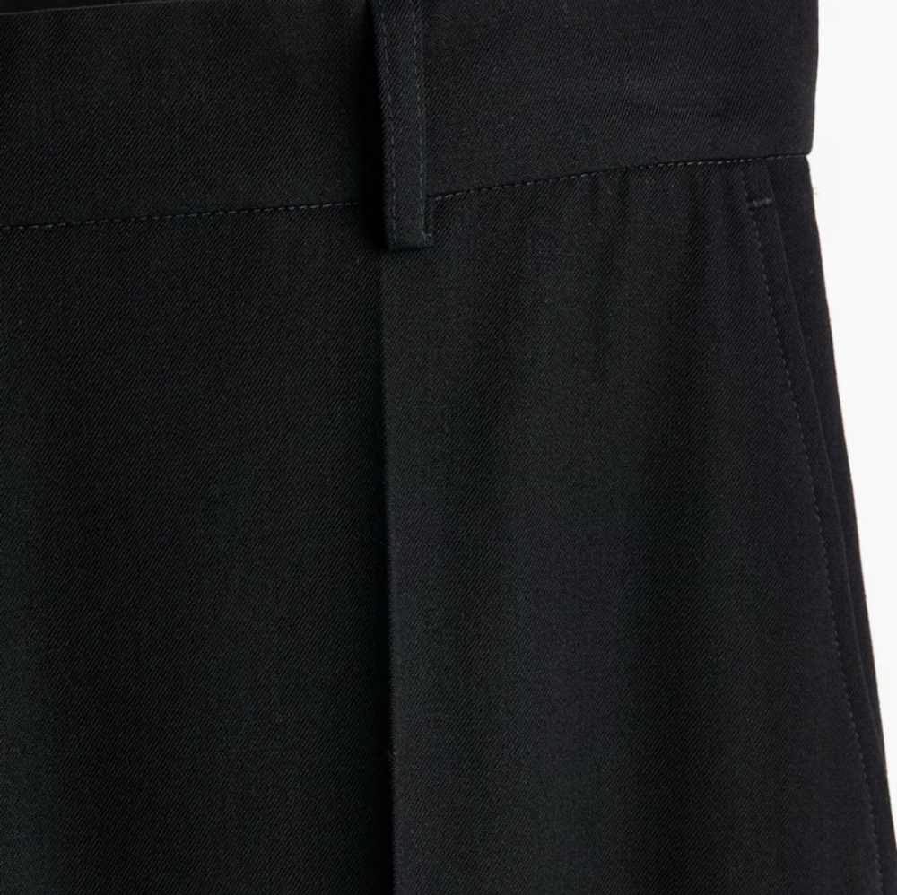 Stella McCartney x H&M High-Waisted Black Wool Suit Pants | US 8 - Picture 10 of 15